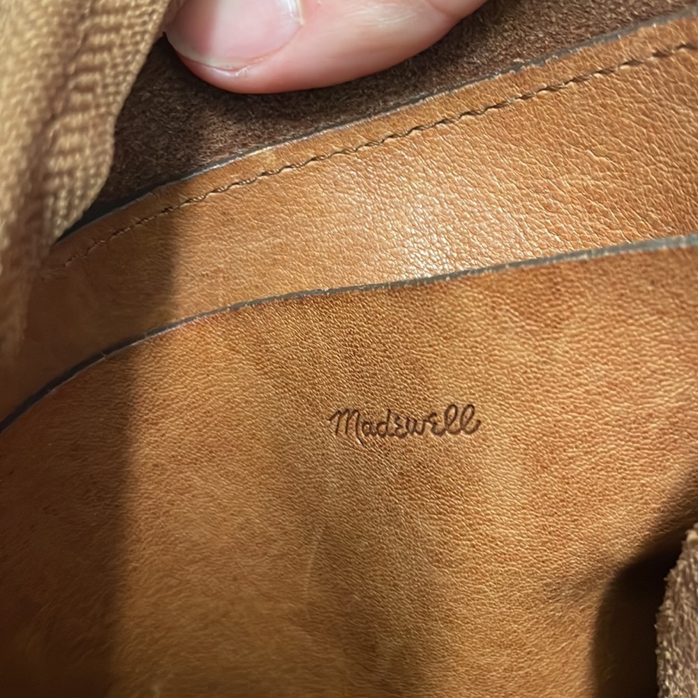 Madewell leather crossbody bag - Picture 8 of 9